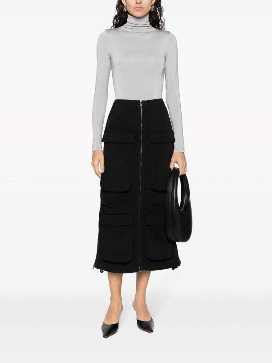  월포드 바디수트 티셔츠 750837535 Grey - WOLFORD