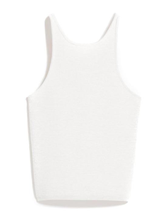 24FW 막스마라 민소매 티셔츠 2411361071650O001 White