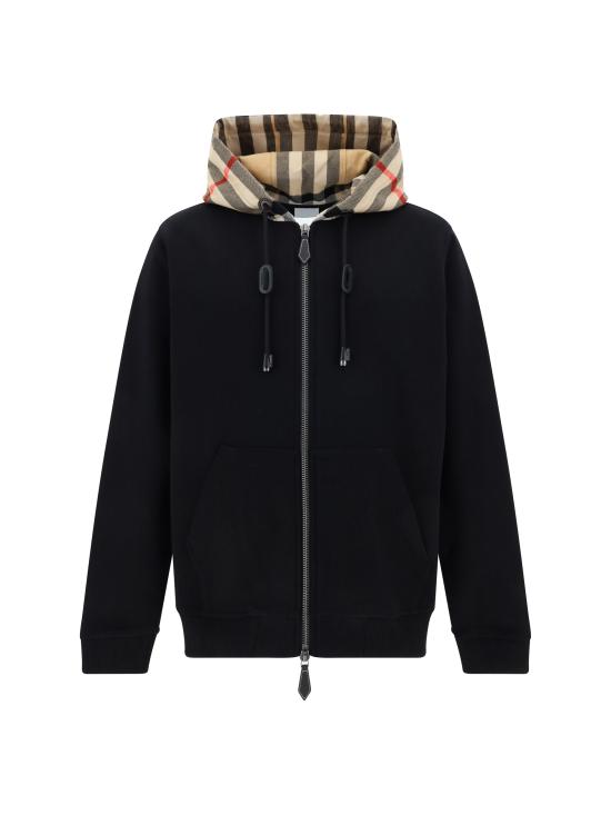 26SS 버버리 후드 티셔츠 8060705 A1189 BLACK