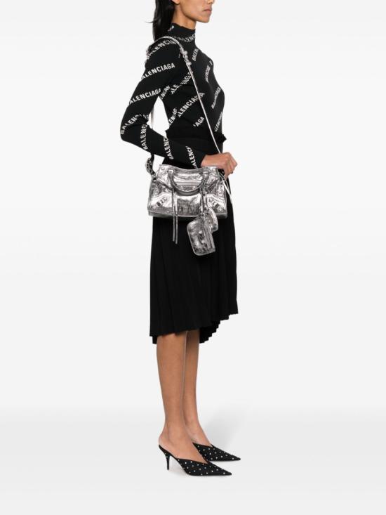  발렌시아가 토트백 700940210D0 silver - BALENCIAGA