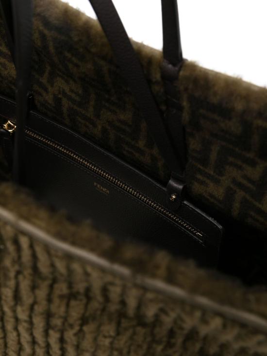  펜디 토트백 8BH427AS7T olive green - FENDI