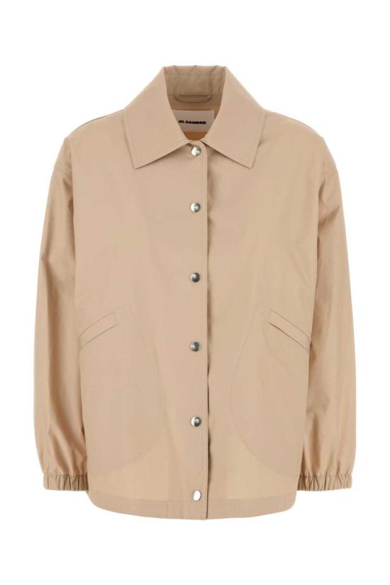 25SS 질샌더 자켓 J04AM0001J45026 236 BEIGE O TAN