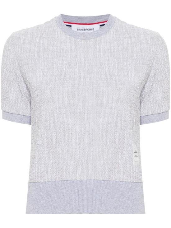  톰브라운 반팔 티셔츠 FJS206AJ0194 grey