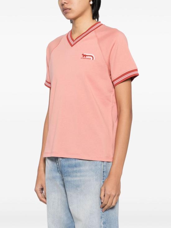  메종키츠네 긴팔 티셔츠 NW00112KJ0119P634 - MAISON KITSUNE