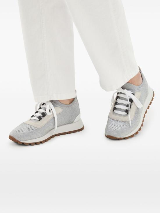  브루넬로 쿠치넬리 스니커즈 MZ35G2490C073 - BRUNELLO CUCINELLI