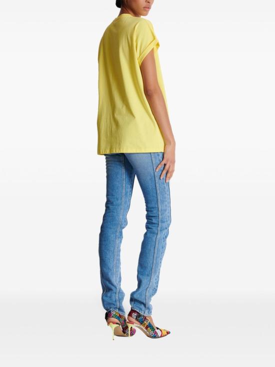  발망 반팔 티셔츠 DF1EF010BB01 - BALMAIN