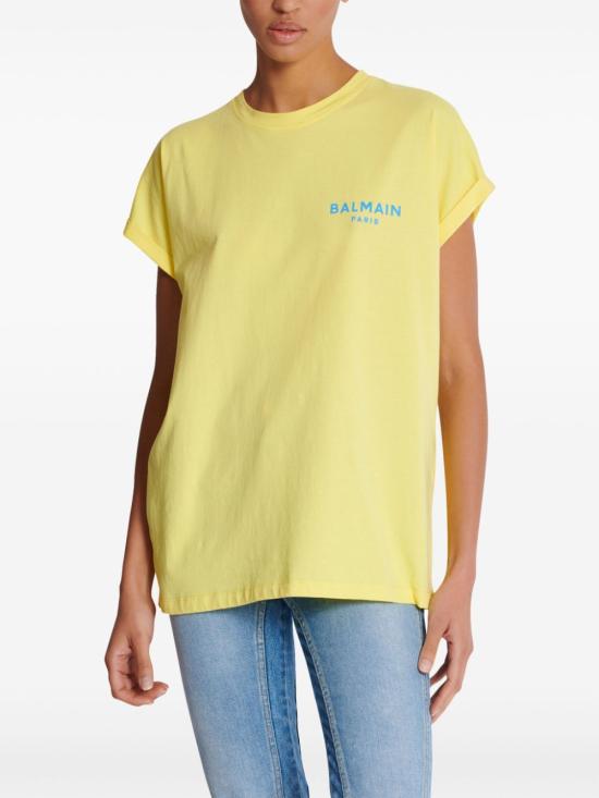  발망 반팔 티셔츠 DF1EF010BB01 - BALMAIN