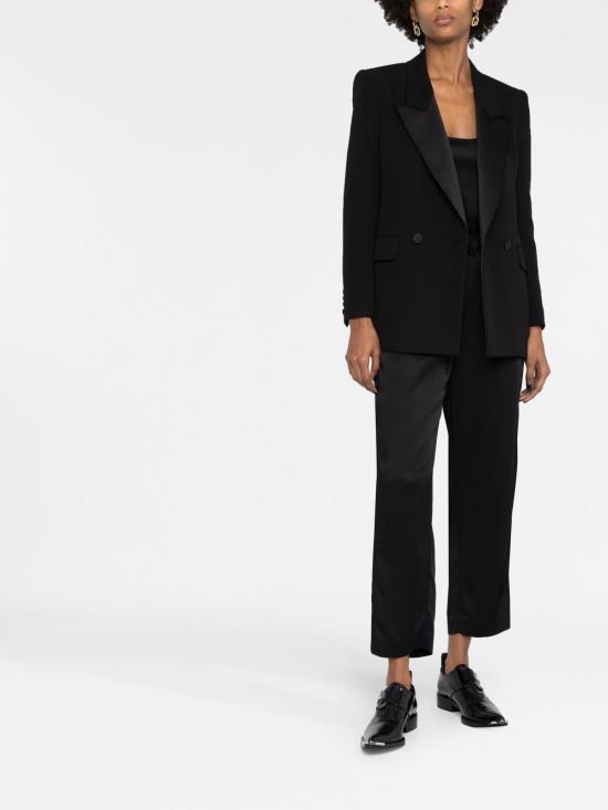  생로랑 수트 자켓 727454Y7E61 black - SAINT LAURENT