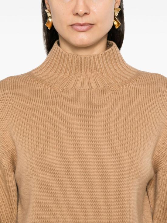  파비아나 필리피 스웨터 MAD224F077D4620000 camel - FABIANA FILIPPI