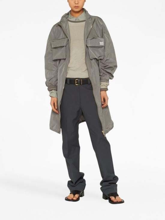  미우미우 스트레이트 팬츠 MP1666S23112NJ - MIU MIU