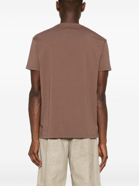  비비안웨스트우드 반팔 티셔츠 3G01002FJ001M brown - VIVIENNE WESTWOOD