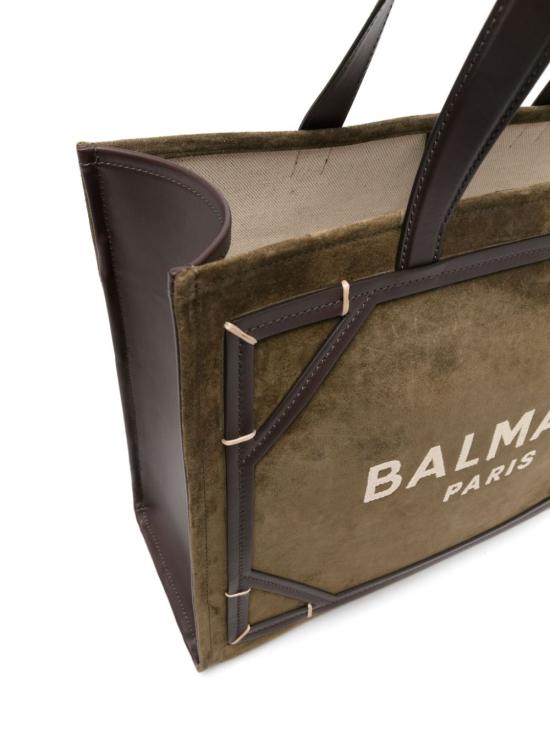  발망 숄더백 DN0FF901LDCO khaki - BALMAIN