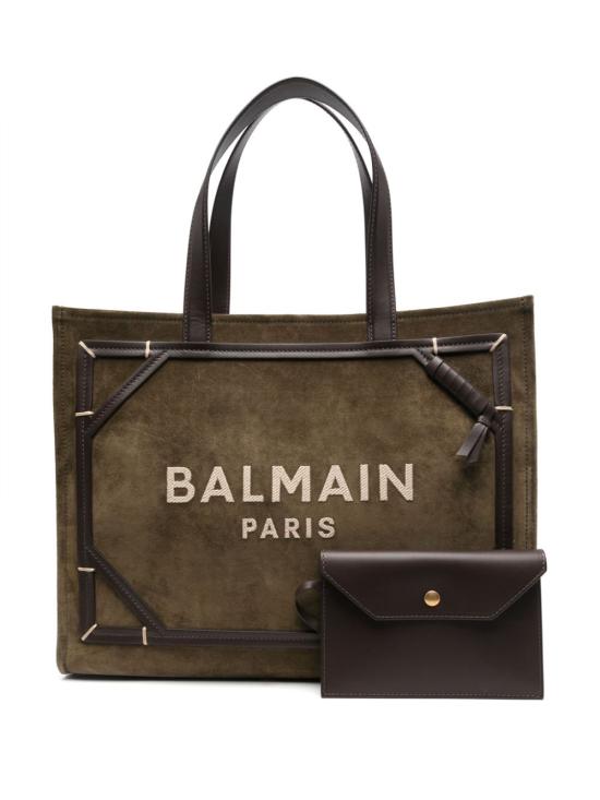  발망 숄더백 DN0FF901LDCO khaki - BALMAIN