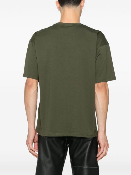  디젤 반팔 티셔츠 A151800NIAX dark green - DIESEL