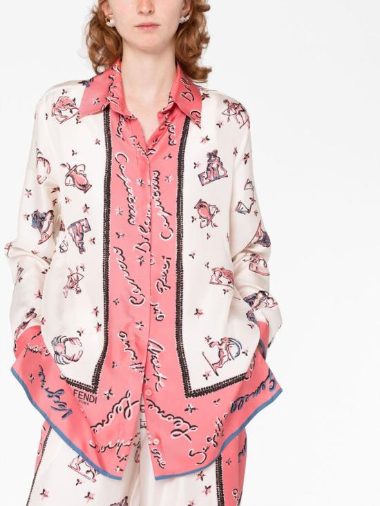  펜디 블라우스 FS7891ANR4 - FENDI