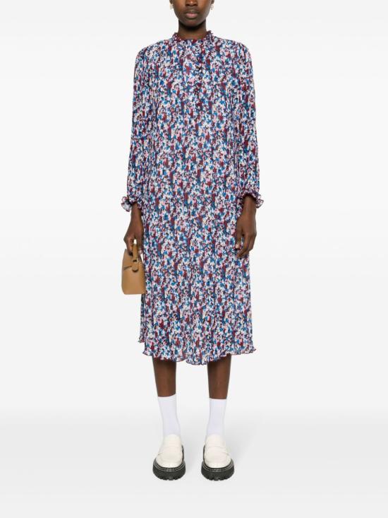  가니 미디 원피스 F8863 blue - GANNI