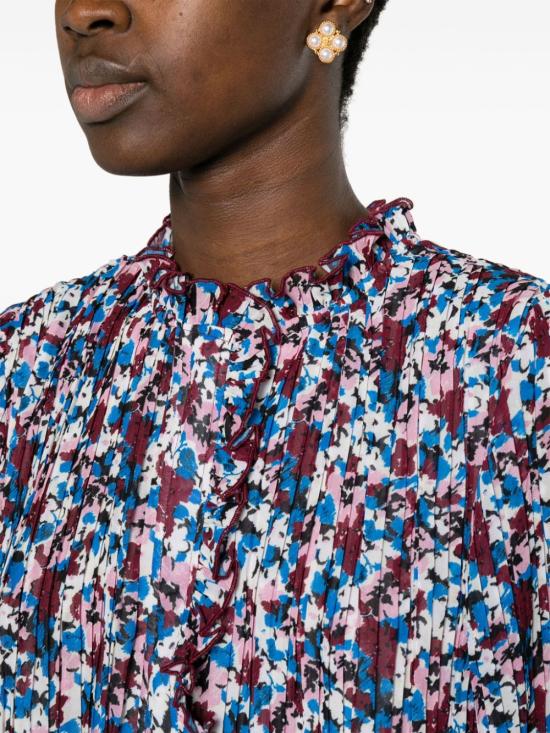  가니 미디 원피스 F8863 blue - GANNI