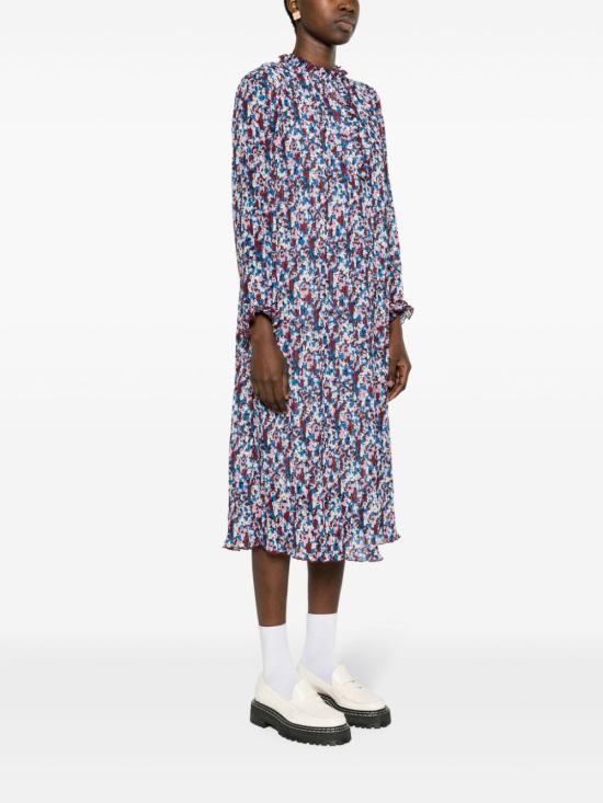  가니 미디 원피스 F8863 blue - GANNI