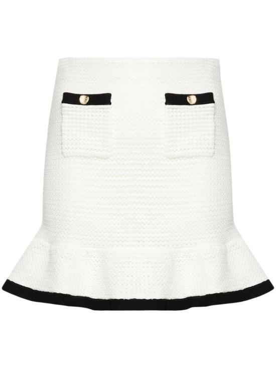  셀프 포트레이트 숏팬츠 SS24217SK white