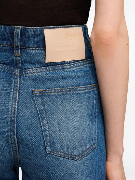  아미 플레어 팬츠 E24FTR420DE0025 blue - AMI