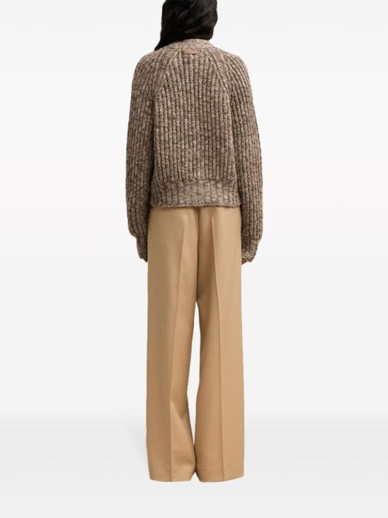  아미 가디건 H24UKC056KN0051 brown - AMI