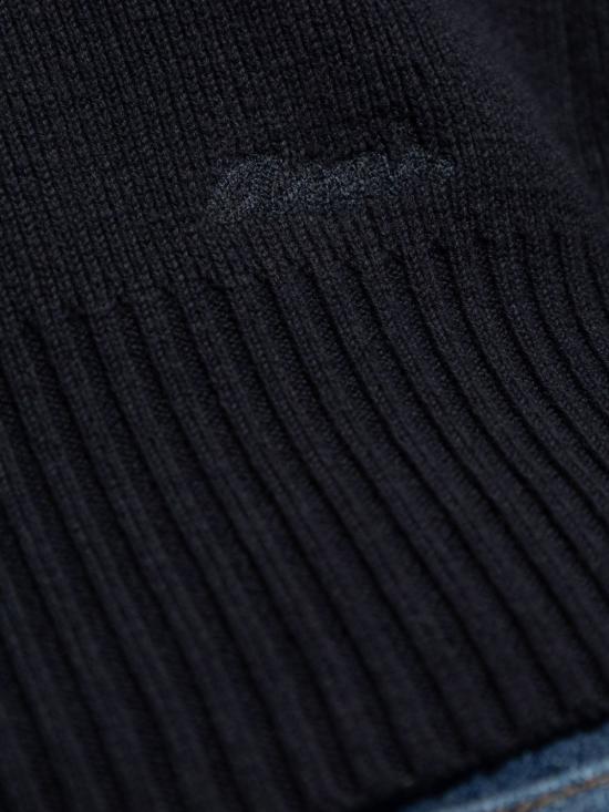  아미 가디건 FKC039KN0055 midnight blue - AMI