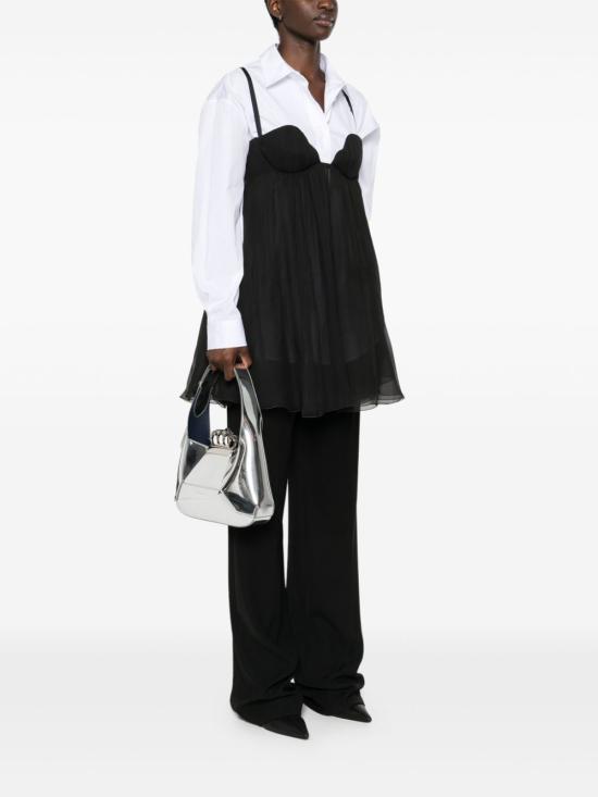  알렉산더 맥퀸 토트백 731135KR7B1 silver - ALEXANDER MCQUEEN