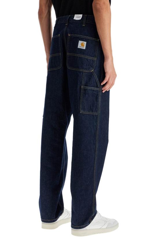 26FW 칼하트 WIP 스미스 데님 싱글 니 팬츠 I032024 0102 BLUE RINSED DOM - CARHARTT WIP