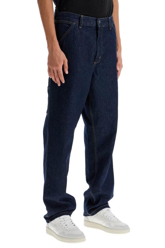 26FW 칼하트 WIP 스미스 데님 싱글 니 팬츠 I032024 0102 BLUE RINSED DOM - CARHARTT WIP