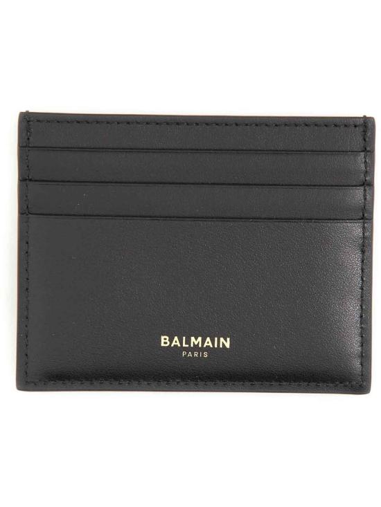  발망 지갑 DN1MA195LAVE0PA Black - BALMAIN