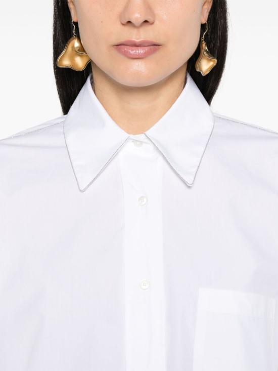  파비아나 필리피 셔츠 CAD224F416L0760000 white - FABIANA FILIPPI