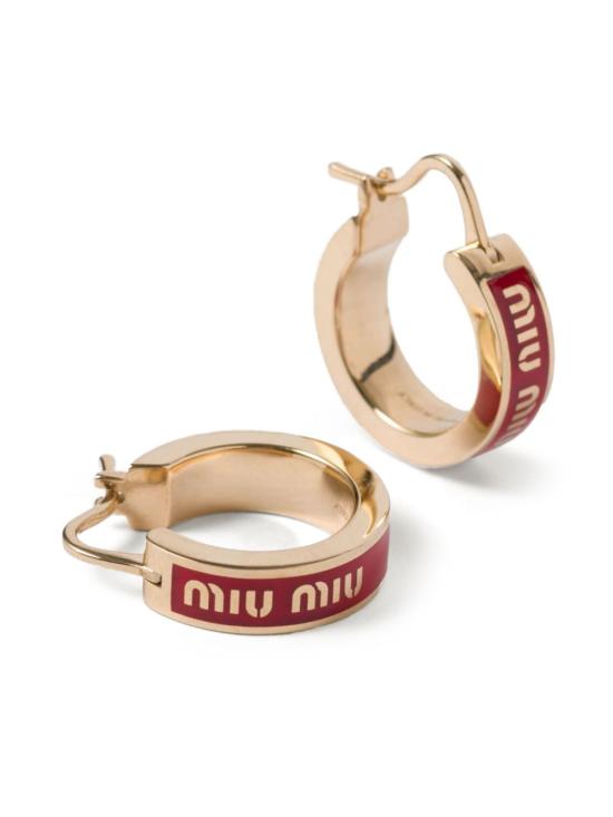  미우미우 이어링 5IO1032F6T gold - MIU MIU