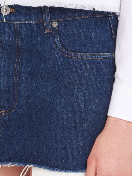  미우미우 데님 스커트 GWD27811D9 blue - MIU MIU