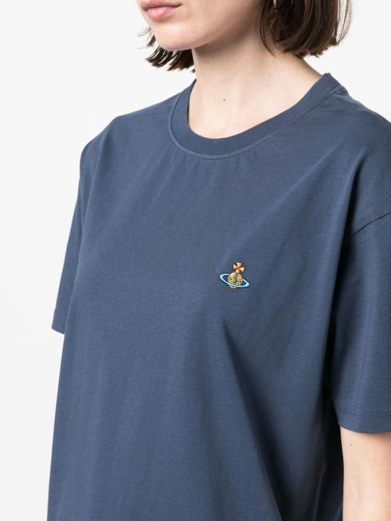  비비안웨스트우드 반팔 티셔츠 3G010006J001MGO - VIVIENNE WESTWOOD