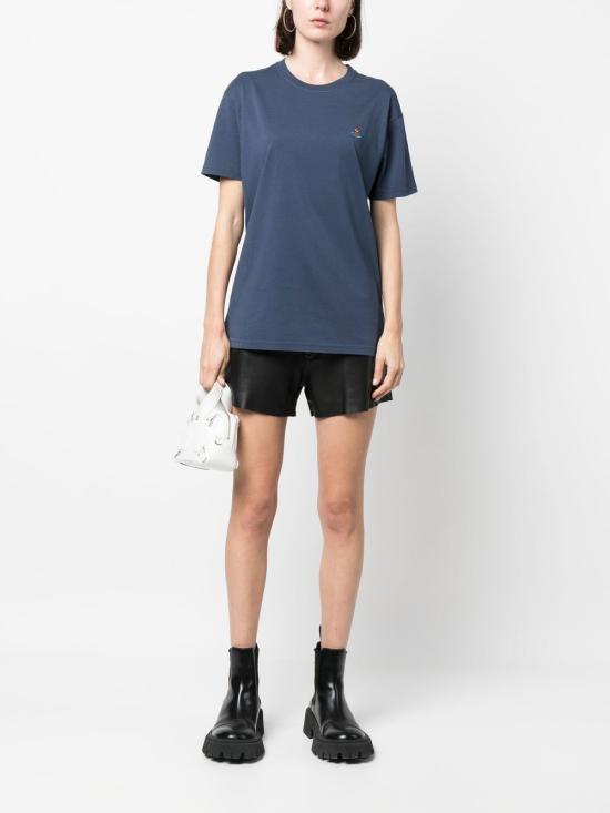  비비안웨스트우드 반팔 티셔츠 3G010006J001MGO - VIVIENNE WESTWOOD