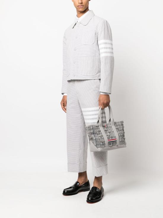  톰브라운 토트백 MAG390AF0612 grey - THOM BROWNE