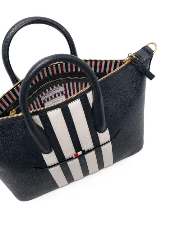  톰브라운 토트백 UAG162A00198 navy - THOM BROWNE