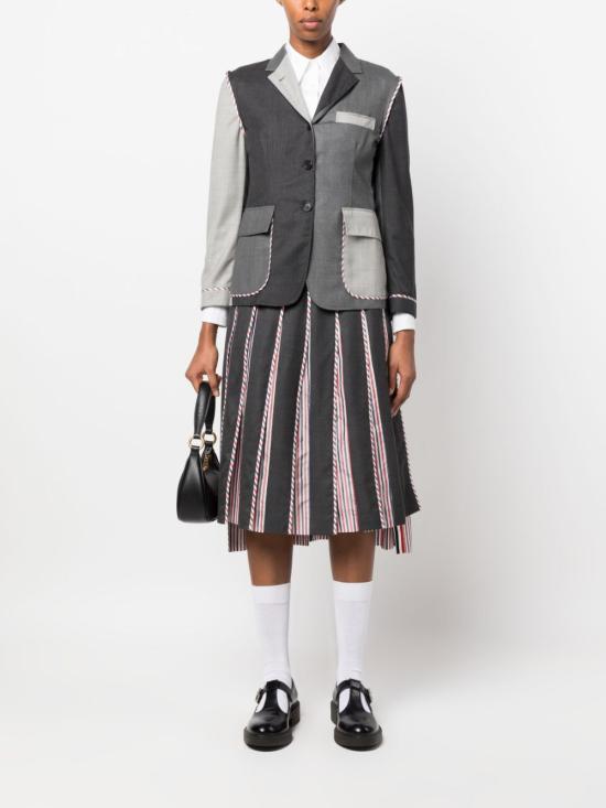  톰브라운 미디 스커트 FGC995A00626 - THOM BROWNE