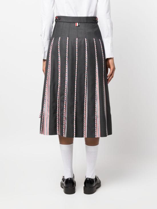  톰브라운 미디 스커트 FGC995A00626 - THOM BROWNE