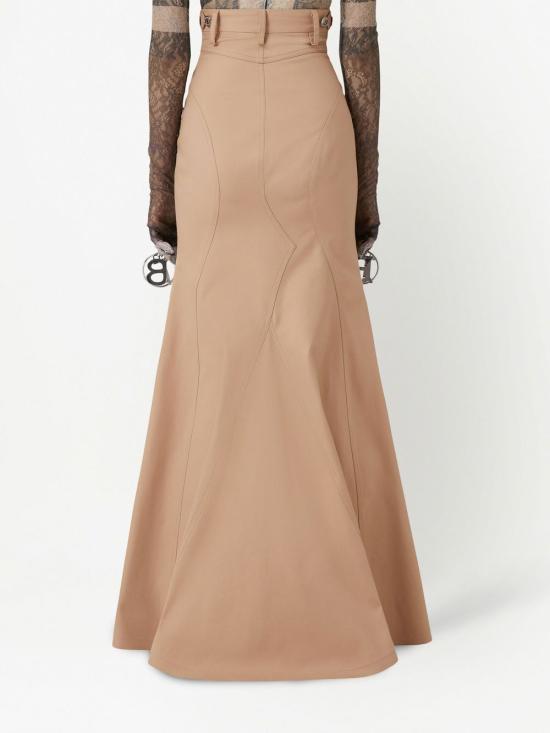  버버리 롱 스커트 8072129 beige - BURBERRY