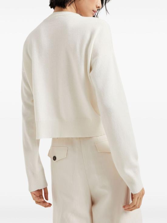  브루넬로 쿠치넬리 가디건 M12202906C2723 white - BRUNELLO CUCINELLI