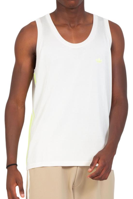  아디다스 X 웨일즈 보너 민소매 티셔츠 IZ1888 SEMIFROZEN YELLOW CHALK WHITE White - ADIDAS X WALES BONNER