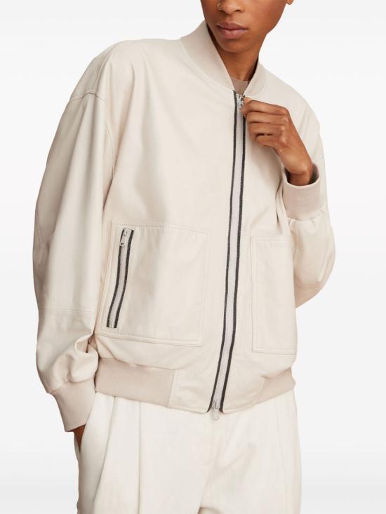  브루넬로 쿠치넬리 가죽 자켓 MPNGI2629C7872 - BRUNELLO CUCINELLI