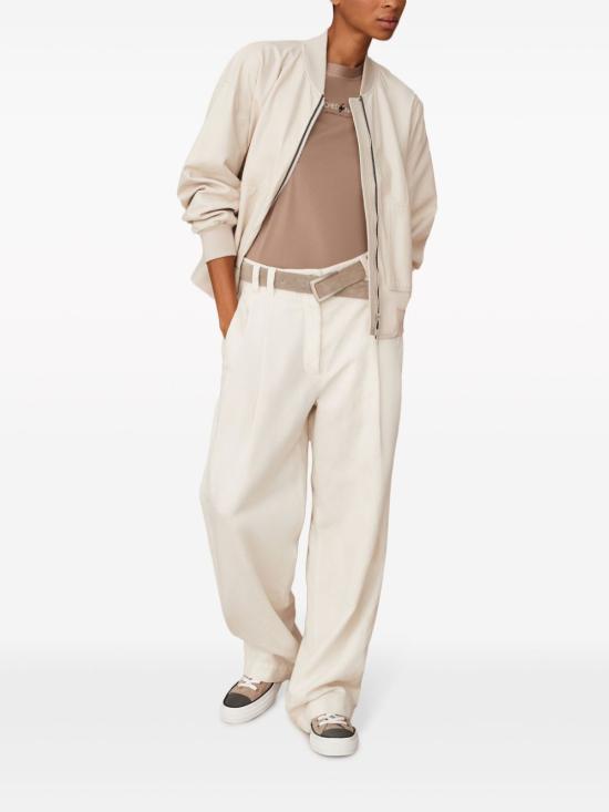  브루넬로 쿠치넬리 가죽 자켓 MPNGI2629C7872 - BRUNELLO CUCINELLI