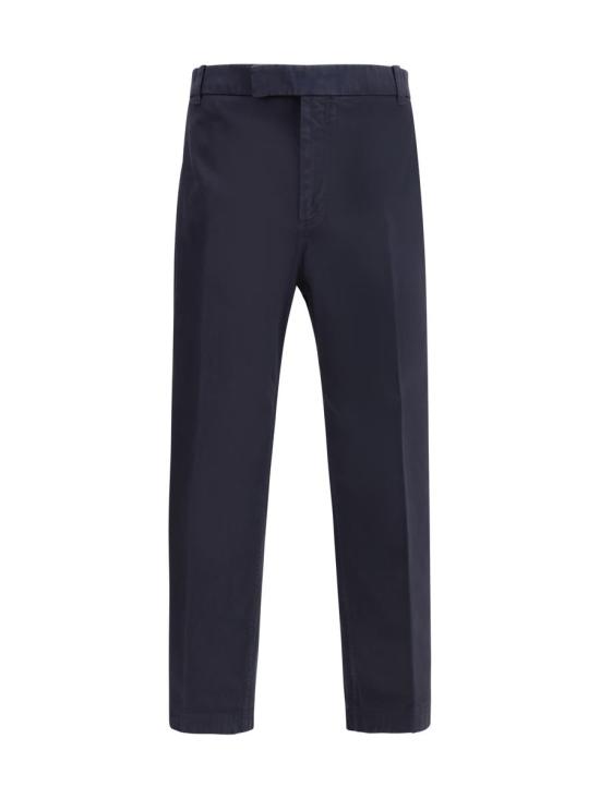 25FW 톰브라운 스트레이트 팬츠 MTU335WF0576 415 BLUE