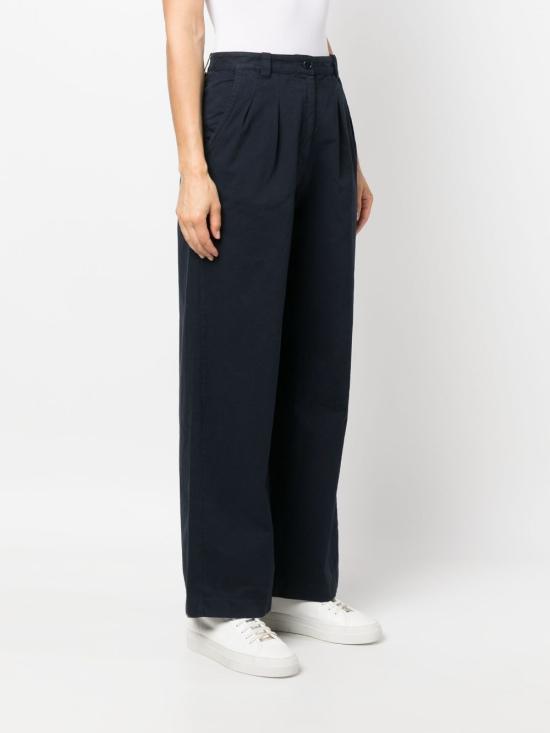  아페쎄 스트레이트 팬츠 COEPYF08398 navy - A.P.C.