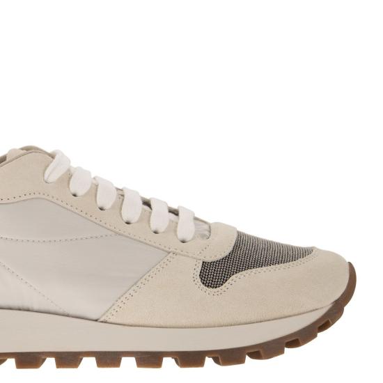  브루넬로 쿠치넬리 스니커즈 MZSFG1960 WH DOM - BRUNELLO CUCINELLI