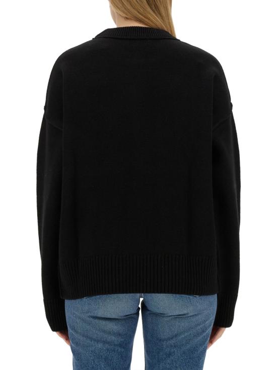  아미 스웨터 BFUKS006 018 009 BK DOM - AMI