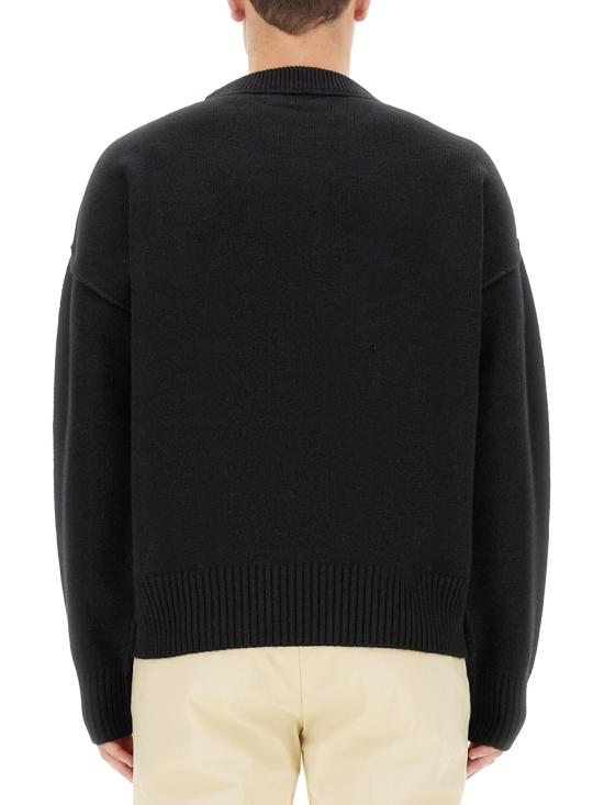  아미 스웨터 BFUKS006 018 009 BK DOM - AMI