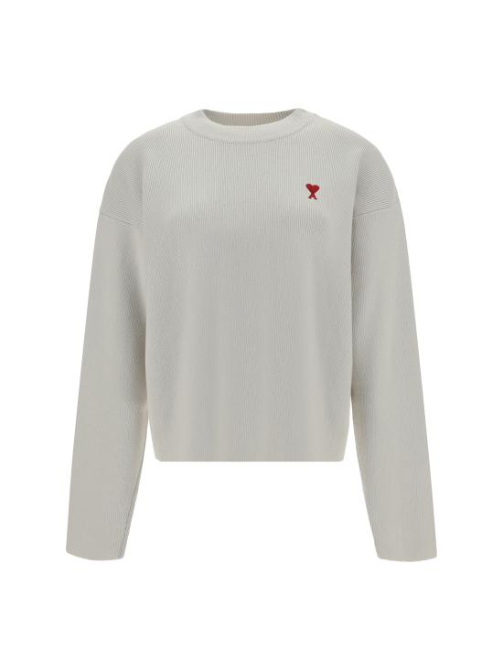  아미 스웨터 UKS046 KN0042 193 IV DOM